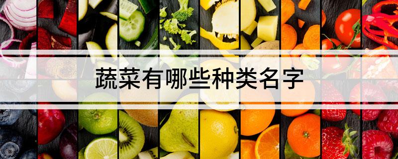 蔬菜有哪些种类名字(图1)